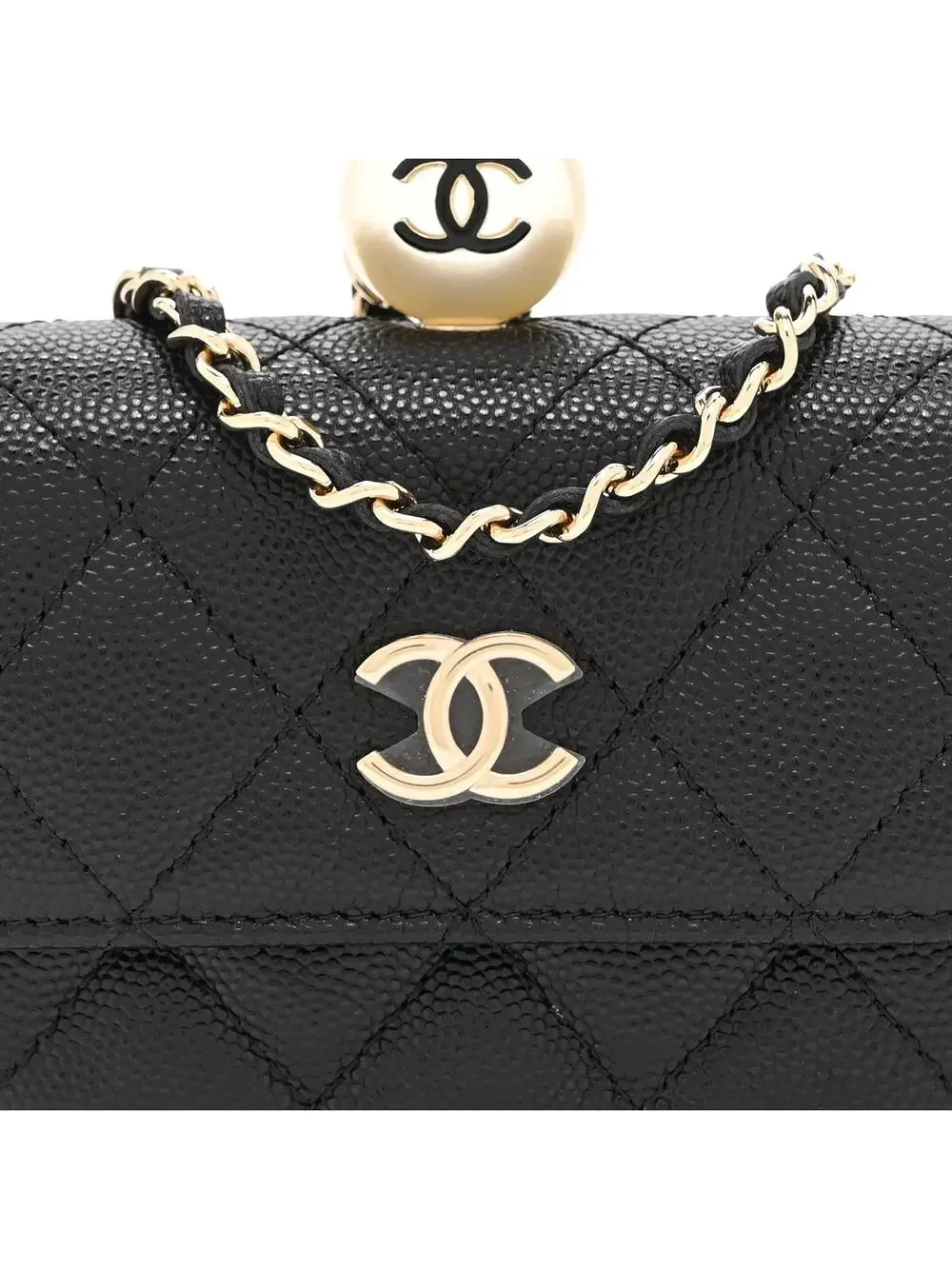 Chanel Caviar Quilted Mini Pearl On Top #328894C22B
